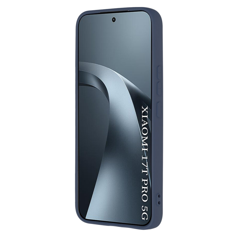 Husa silicon Xiaomi 17T Pro Techsuit SoftFlex, bleumarin
