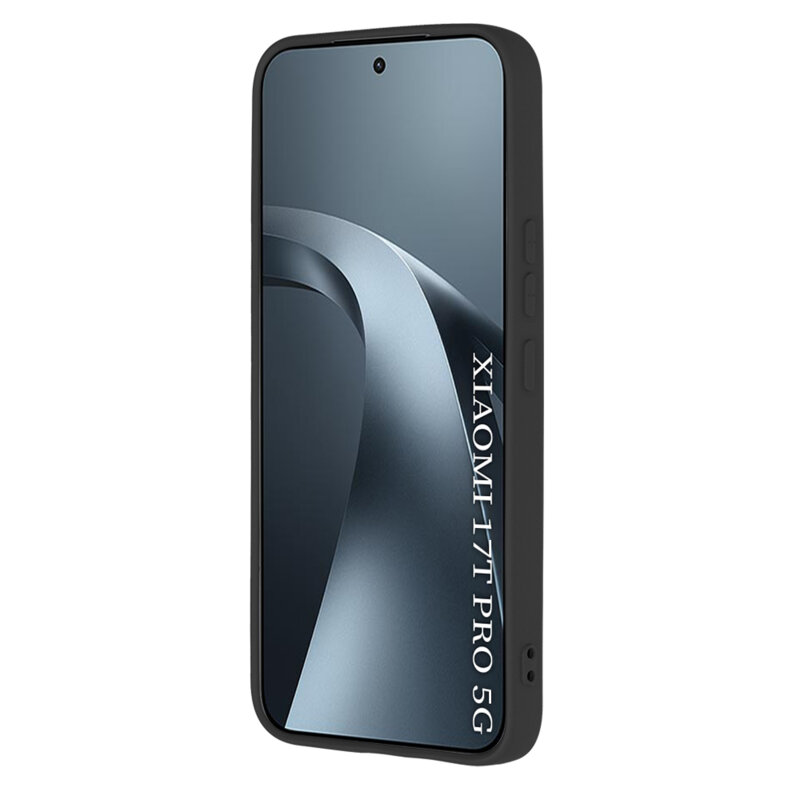 Husa silicon Xiaomi 17T Pro Techsuit SoftFlex, negru