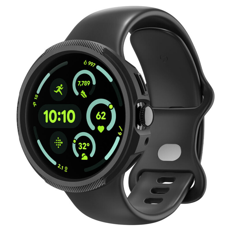 Husa Google Pixel Watch 4 41mm Spigen Liquid Air, negru