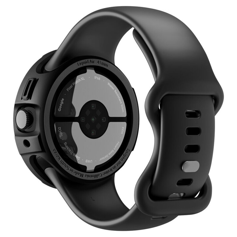 Husa Google Pixel Watch 4 41mm Spigen Liquid Air, negru