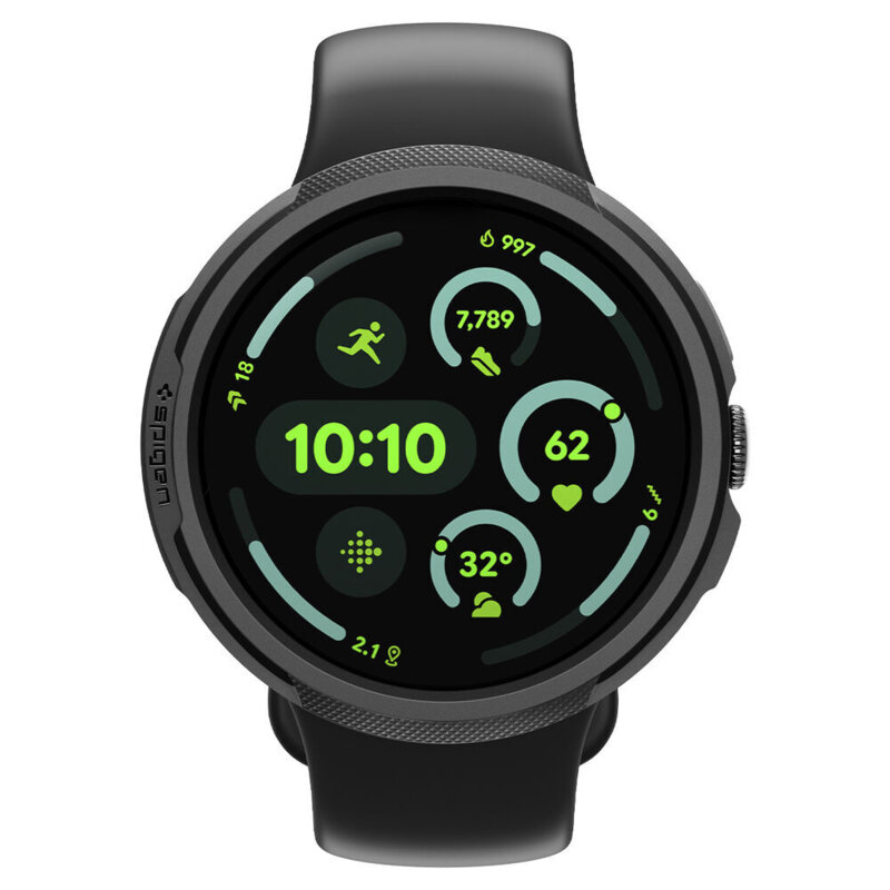 Husa Google Pixel Watch 4 41mm Spigen Liquid Air, negru