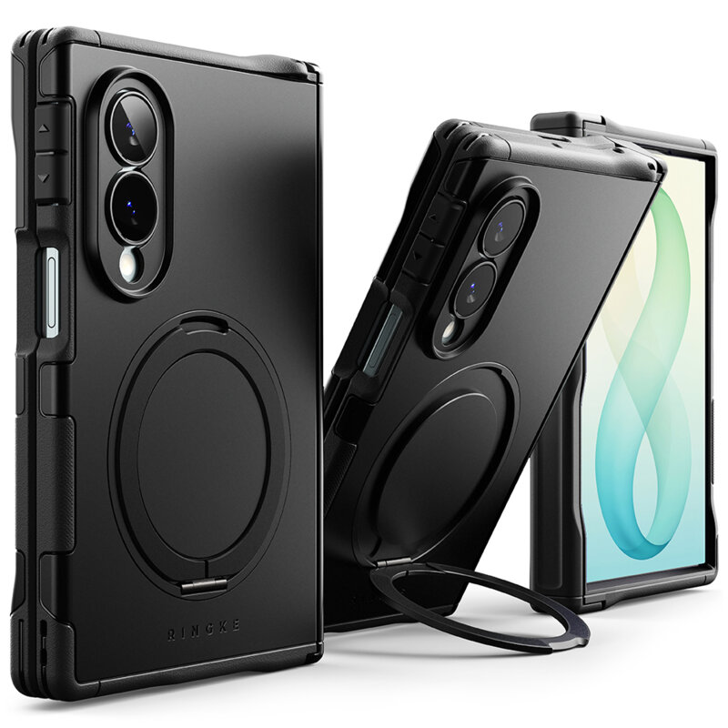 Husa Samsung Galaxy Z Fold8 Ringke Alles MagSafe, negru