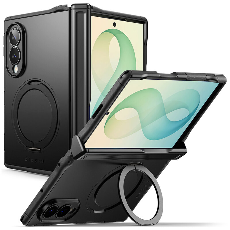 Husa Samsung Galaxy Z Fold8 Ringke Alles MagSafe, negru