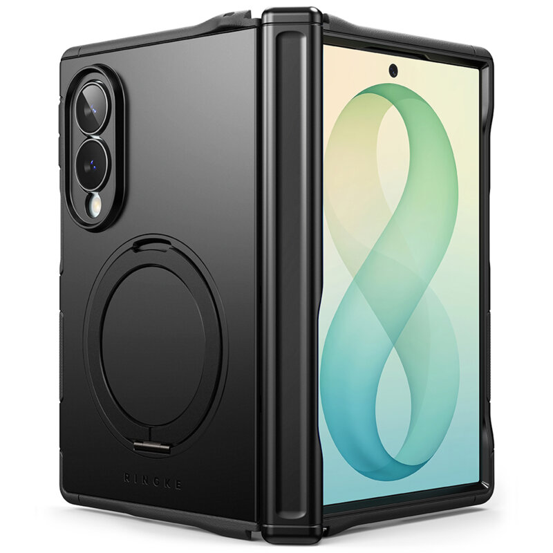 Husa Samsung Galaxy Z Fold8 Ringke Alles MagSafe, negru