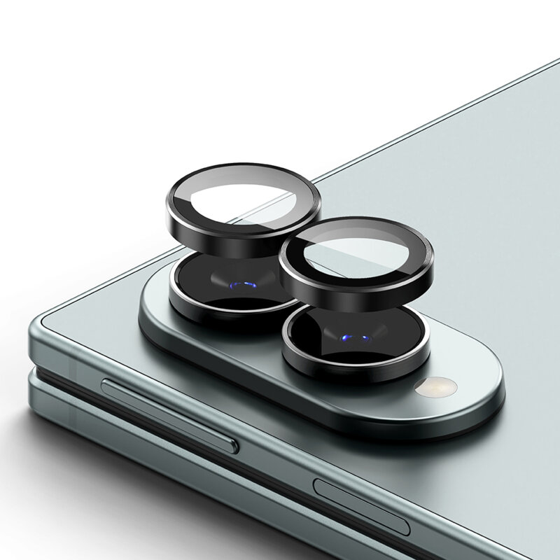 [Pachet 2x] Folie sticla camera Samsung Galaxy Z Fold8 Ringke Camera Lens Frame, negru