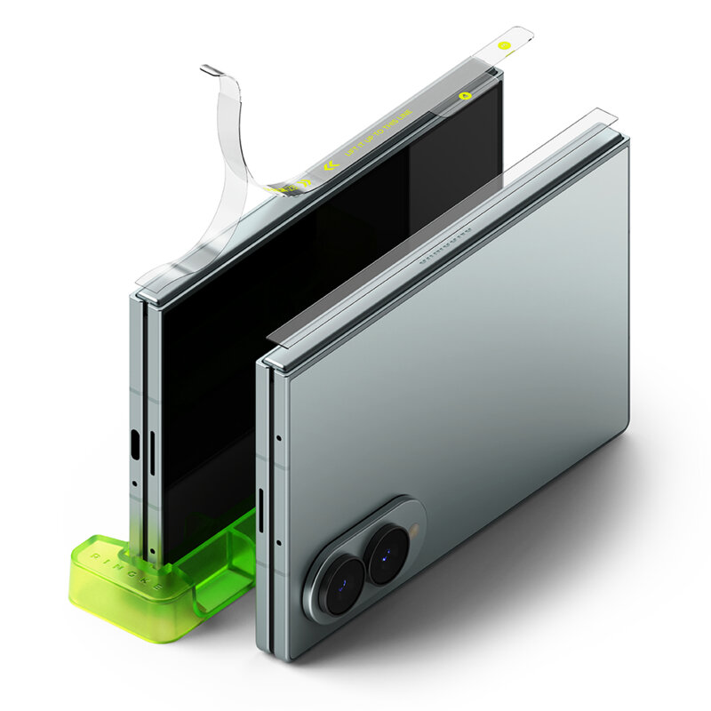 [Pachet 2x] Folie Samsung Galaxy Z Fold8 Ringke Hinge Dual Easy Film, transparenta