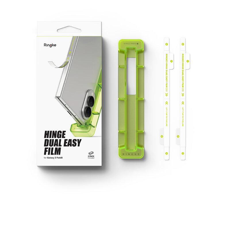 [Pachet 2x] Folie Samsung Galaxy Z Fold8 Ringke Hinge Dual Easy Film, transparenta