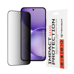 Folie sticla Oppo Reno16 FS Techsuit 111D Privacy Full Glue, negru