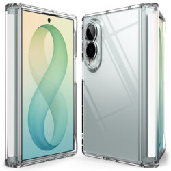 Husa Samsung Galaxy Z Fold8 Ringke Fusion Flap, transparenta