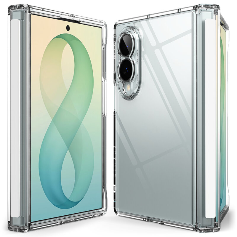 Husa Samsung Galaxy Z Fold8 Ringke Fusion Flap, transparenta