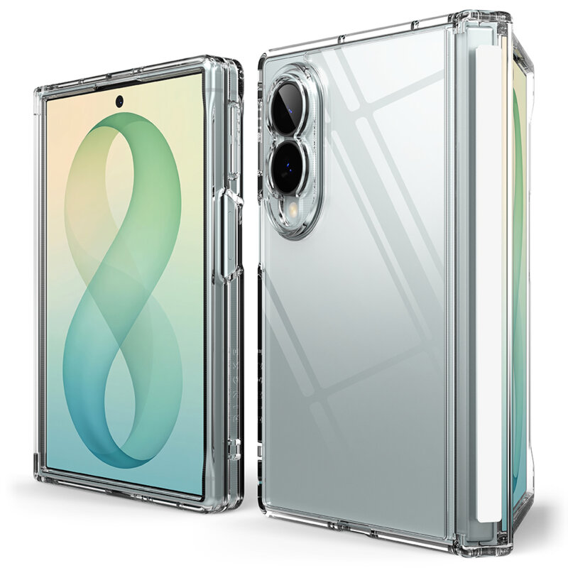 Husa Samsung Galaxy Z Fold8 Ringke Fusion Flap, transparenta