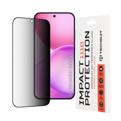 Folie sticla Oppo Reno16 Techsuit 111D Privacy Full Glue, negru