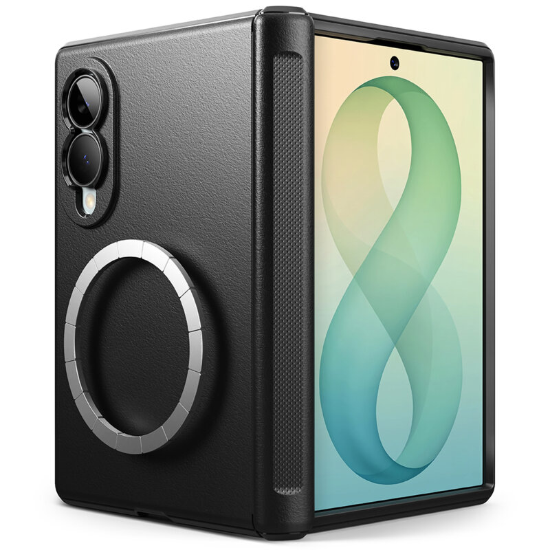 Husa Samsung Galaxy Z Fold8 Ringke Onyx Flap Magnetic, negru