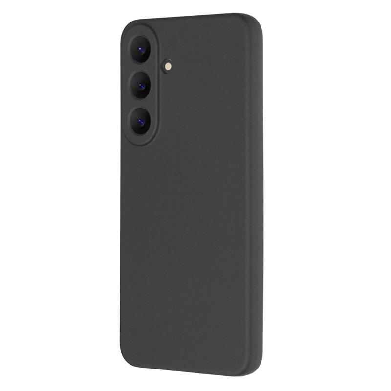 Husa silicon Samsung Galaxy S25 FE Techsuit SoftFlex, negru