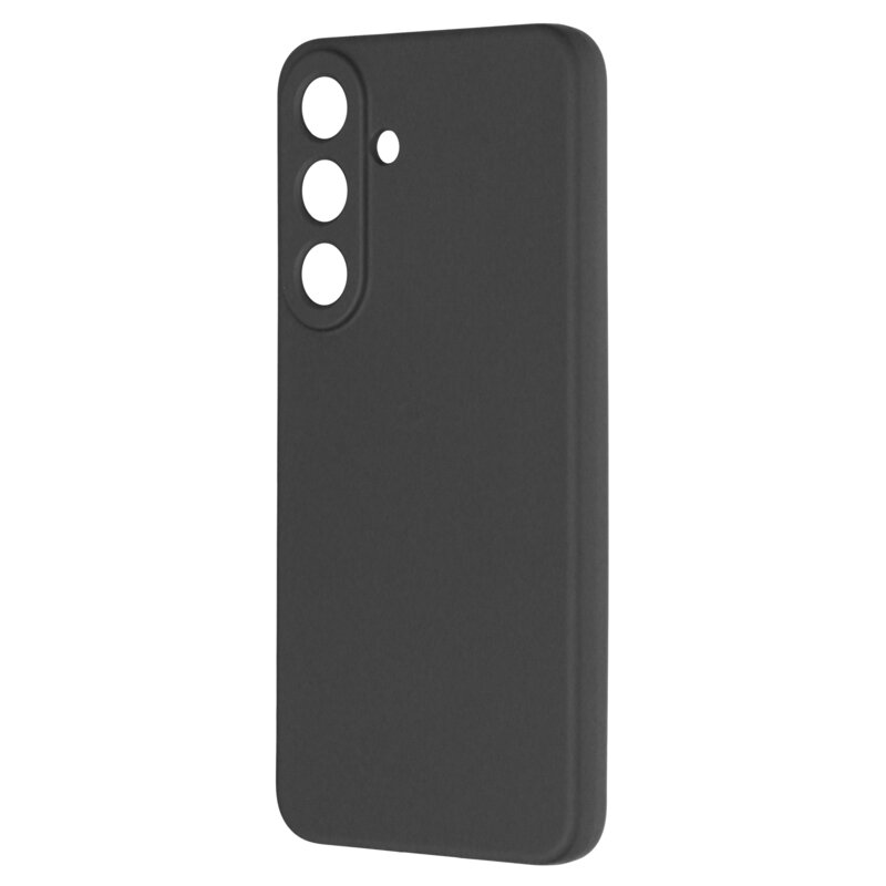 Husa silicon Samsung Galaxy S25 FE Techsuit SoftFlex, negru