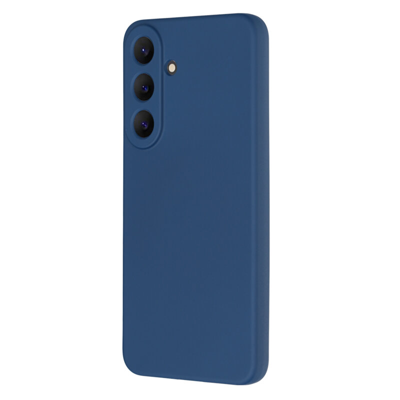 Husa silicon Samsung Galaxy S25 FE Techsuit SoftFlex, bleumarin