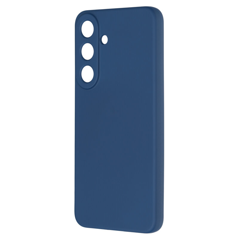 Husa silicon Samsung Galaxy S25 FE Techsuit SoftFlex, bleumarin