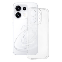 Husa Oppo Reno16 Pro Techsuit Clear Silicone, transparenta