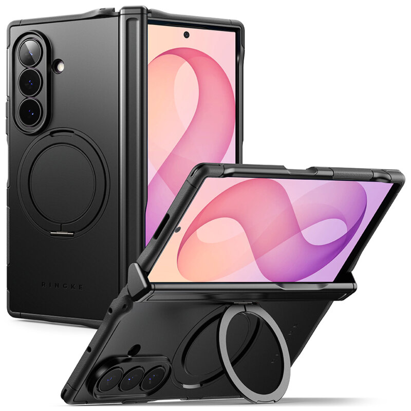 Husa Samsung Galaxy Z Fold8 Ultra Ringke Alles MagSafe, negru