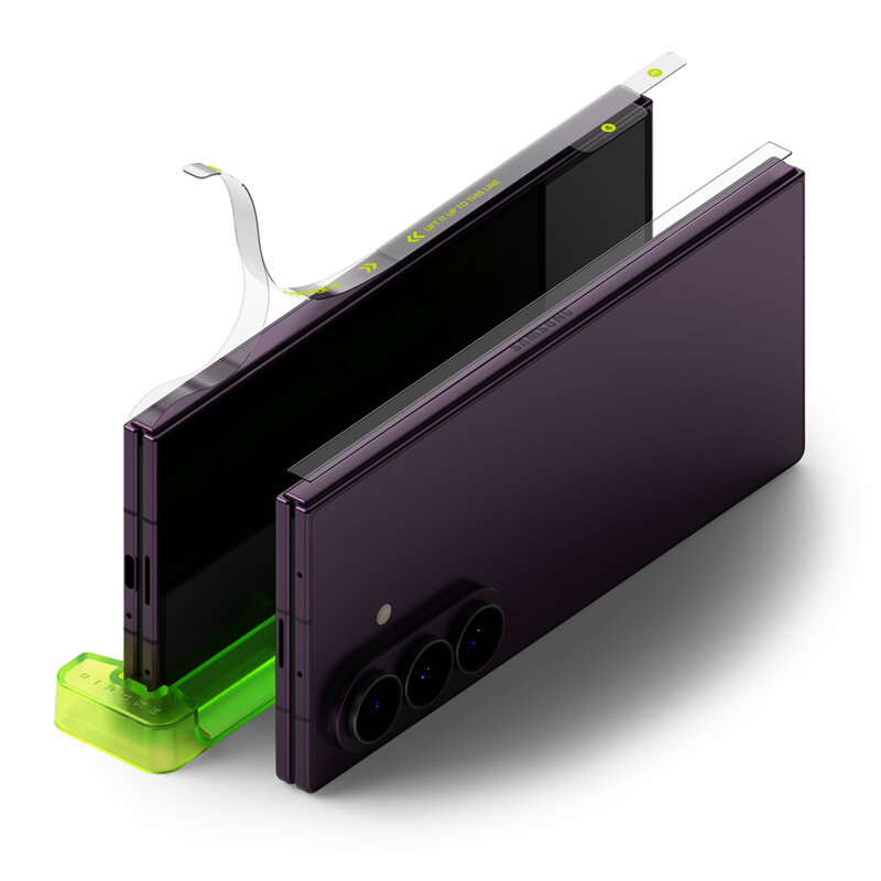 [Pachet 2x] Folie Samsung Galaxy Z Fold8 Ultra Ringke Hinge Hinge Dual Easy Film, transparenta