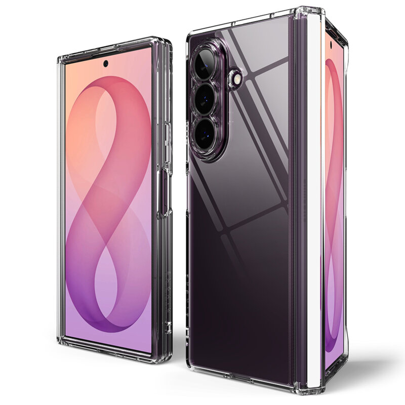 Husa Samsung Galaxy Z Fold8 Ultra Ringke Fusion Flap, transparenta