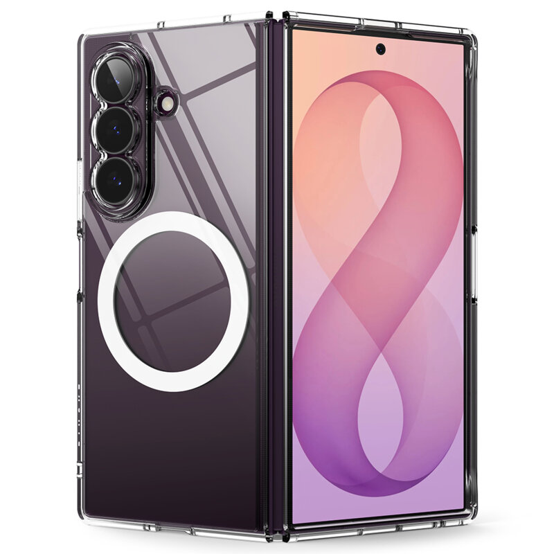 Husa Samsung Galaxy Z Fold8 Ultra Ringke Fusion Magnetic, transparenta