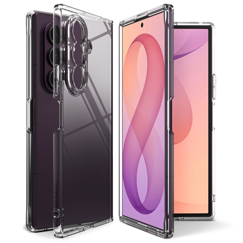 Husa Samsung Galaxy Z Fold8 Ultra Ringke Fusion, transparenta