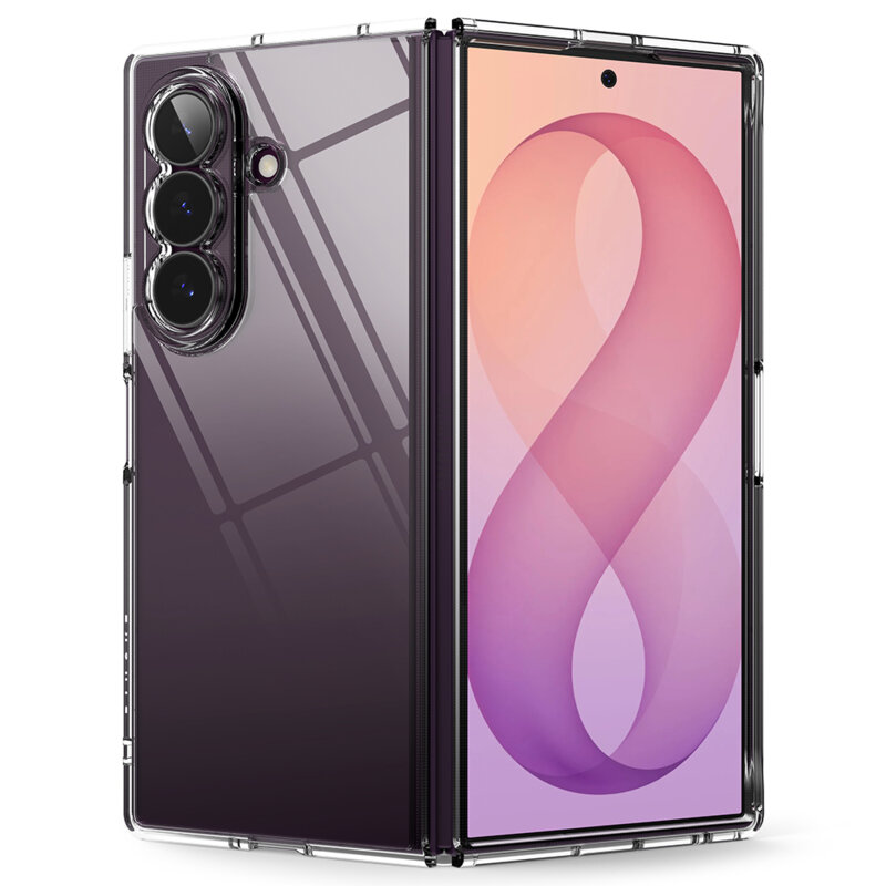 Husa Samsung Galaxy Z Fold8 Ultra Ringke Fusion, transparenta