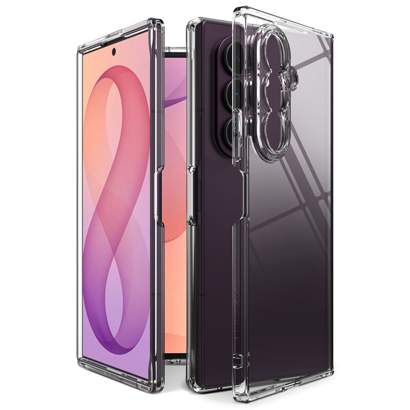 Husa Samsung Galaxy Z Fold8 Ultra Ringke Fusion, transparenta