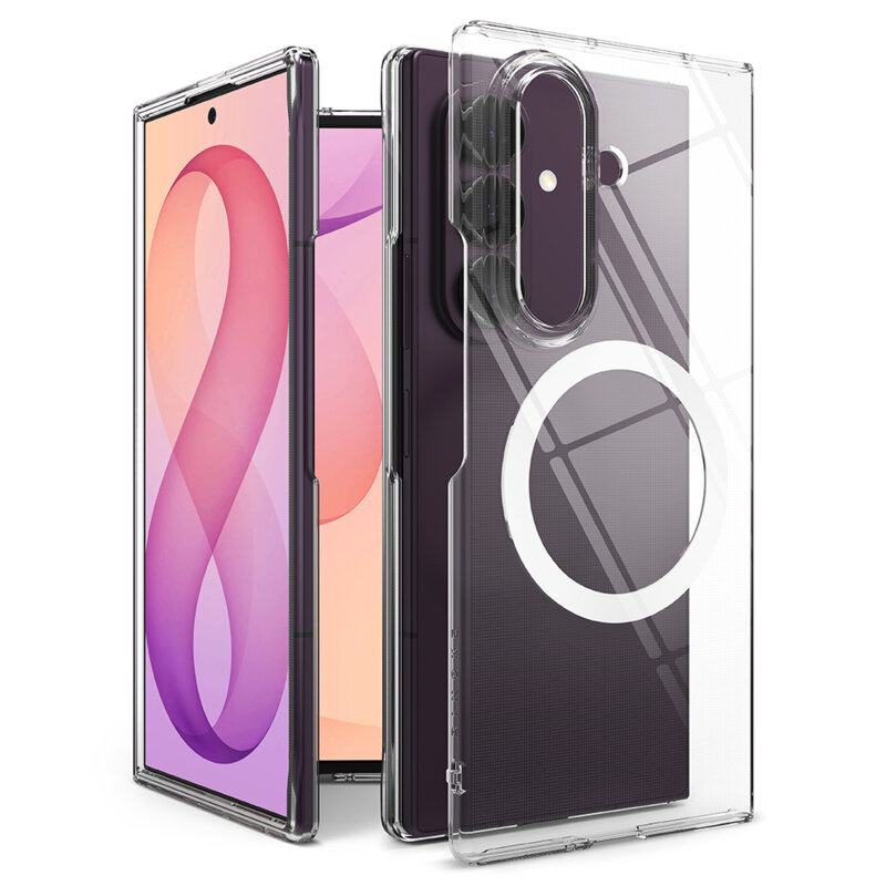 Husa Samsung Galaxy Z Fold8 Ultra Ringke Slim Magnetic, transparenta