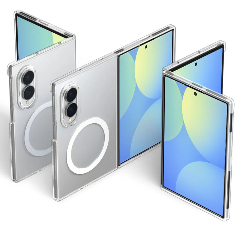 Husa Samsung Galaxy Z Fold8 Spigen Air Skin MagSafe, transparenta