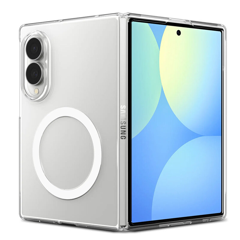 Husa Samsung Galaxy Z Fold8 Spigen Air Skin MagSafe, transparenta