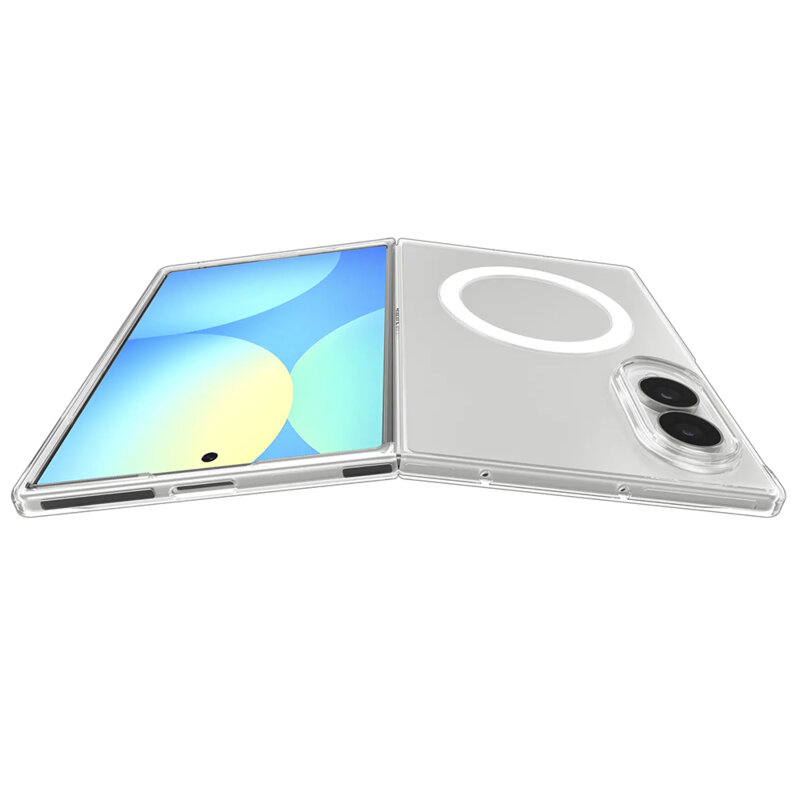 Husa Samsung Galaxy Z Fold8 Spigen Air Skin MagSafe, transparenta