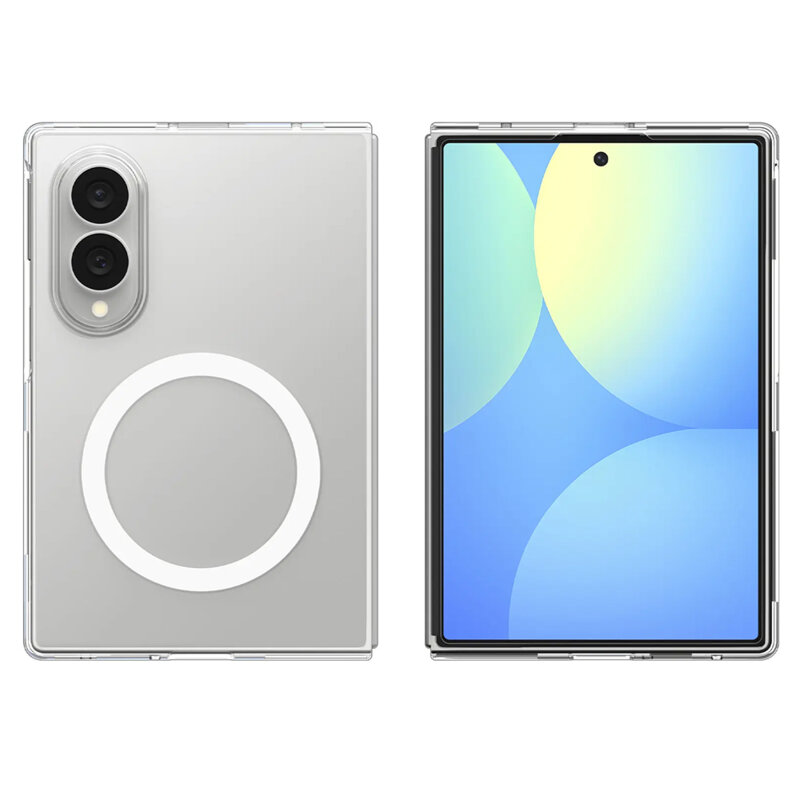 Husa Samsung Galaxy Z Fold8 Spigen Air Skin MagSafe, transparenta