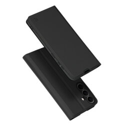 Husa Samsung Galaxy S25 FE Techsuit Magskin Book, negru