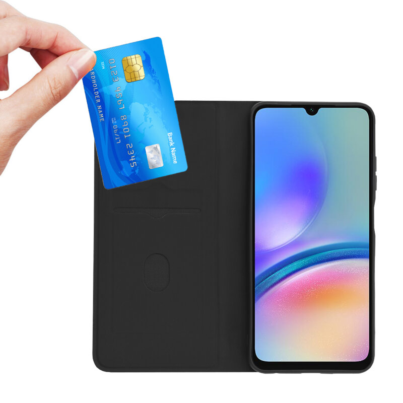 Husa Honor 600 Smart Techsuit Magskin Book, negru