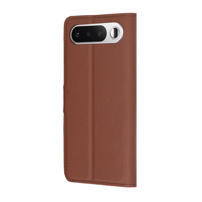 Husa Realme 16 5G Techsuit Leather Folio, maro