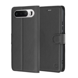 Husa Realme 16 5G Techsuit Leather Folio, negru
