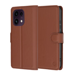 Husa Oppo Reno16 FS Techsuit Leather Folio, maro