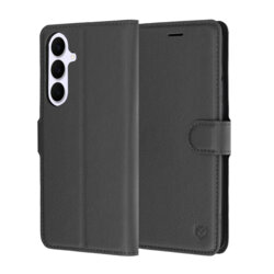 Husa Samsung Galaxy S25 FE Techsuit Leather Folio, negru