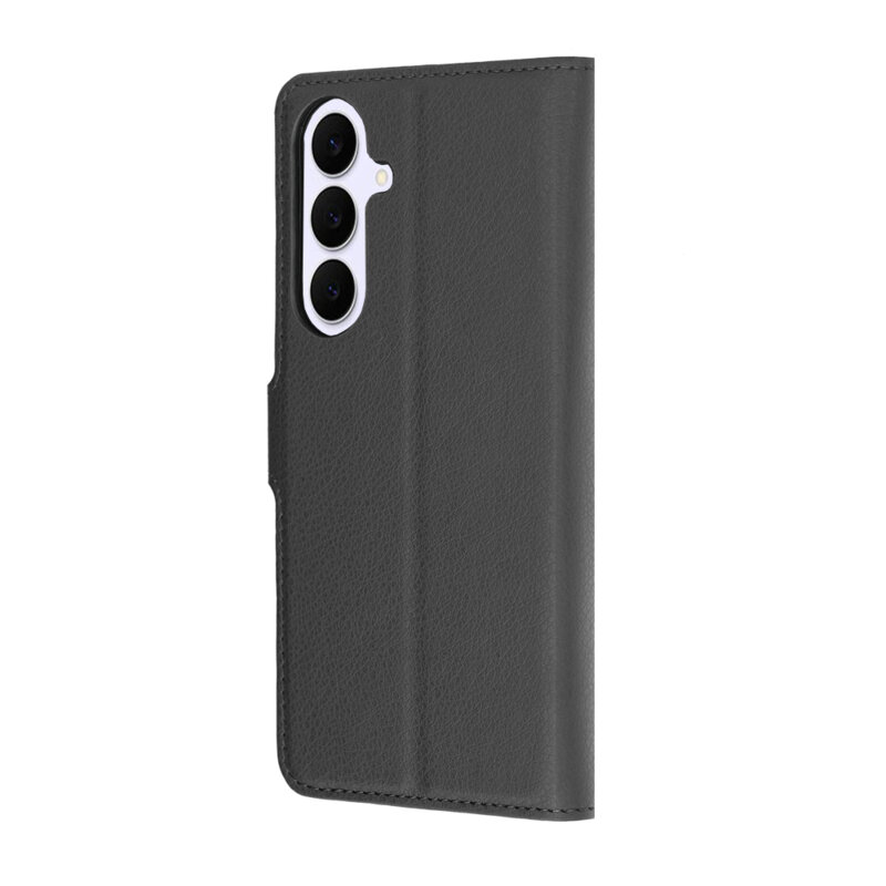 Husa Samsung Galaxy S25 FE Techsuit Leather Folio, negru