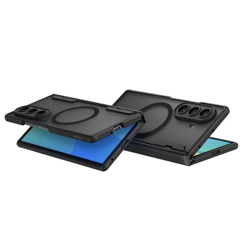 Husa Samsung Galaxy Z Fold8 Ultra Spigen Ultra Hybrid Pro MagSafe, cenusiu