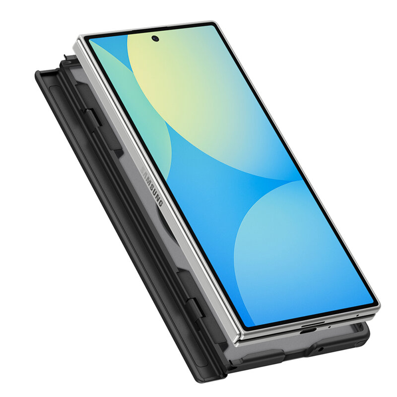 Husa Samsung Galaxy Z Fold8 Ultra Spigen Ultra Hybrid Pro MagSafe, cenusiu