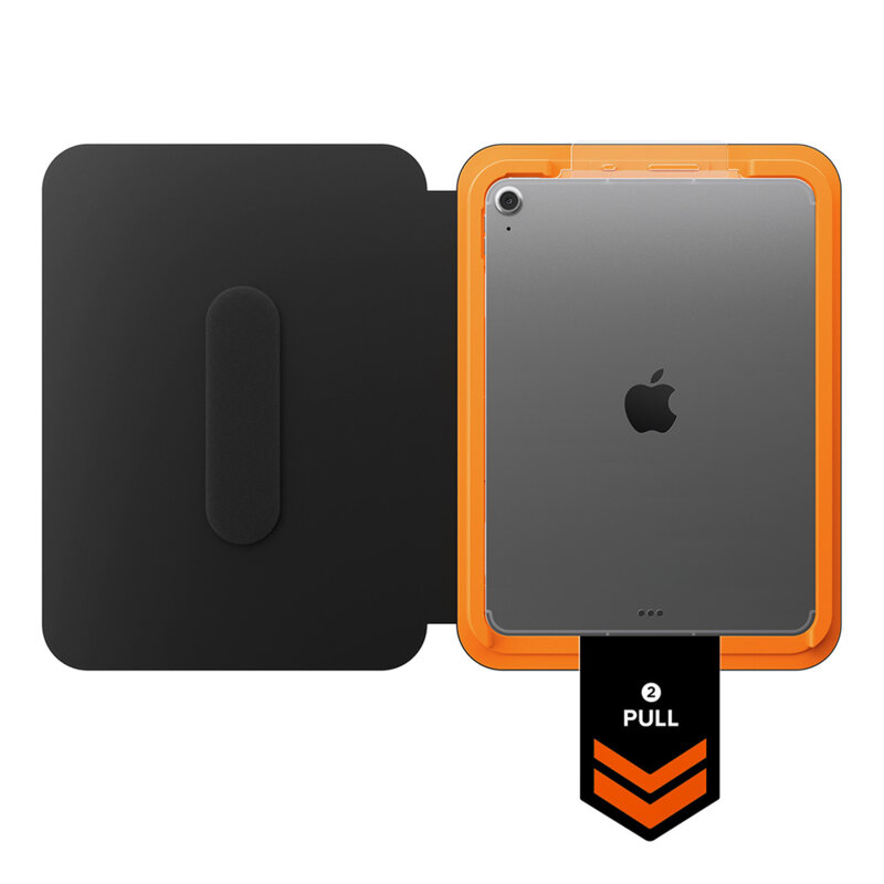 Folie sticla iPad Air 11 (2024) Spigen Glas.tR AlignMaster T, transparenta