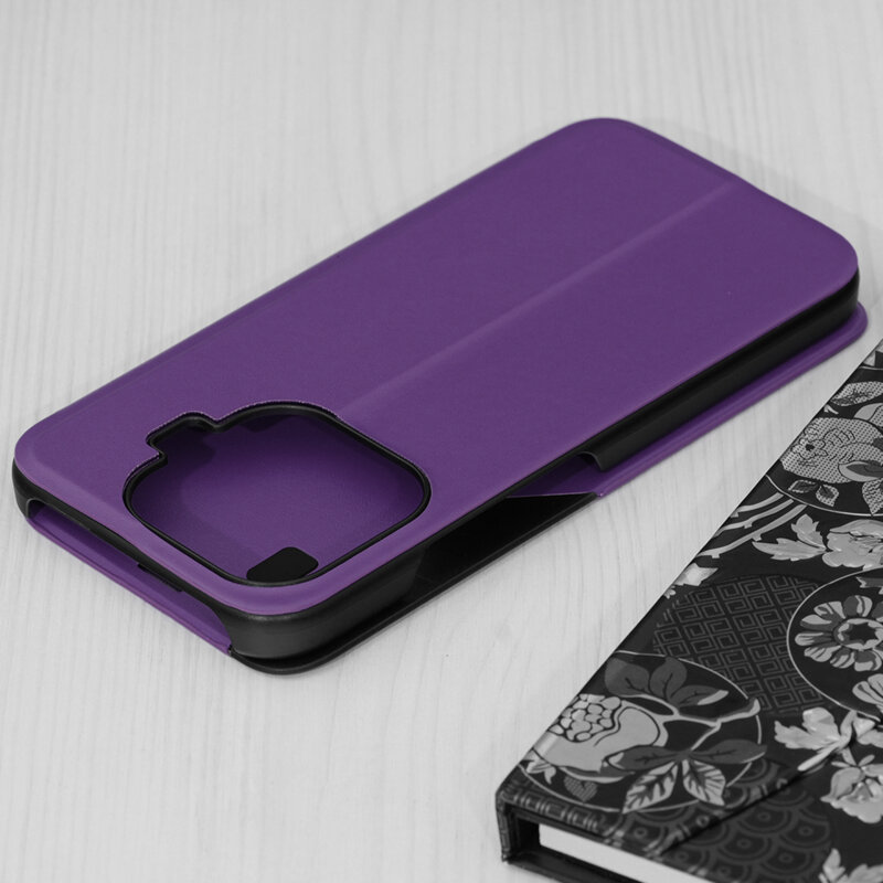 Husa Xiaomi 17T Eco Leather View flip tip carte, mov
