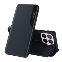 Husa Xiaomi 17T Eco Leather View flip tip carte, albastru