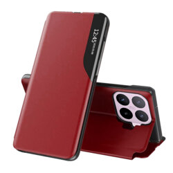 Husa Xiaomi 17T Eco Leather View flip tip carte, rosu