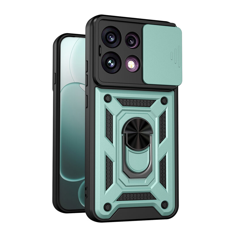 Husa Oppo Reno16 FS protectie camera Techsuit CamShield Series, verde