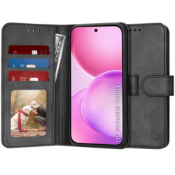 Husa 360 Oppo Reno16 Techsuit Diary Book, negru