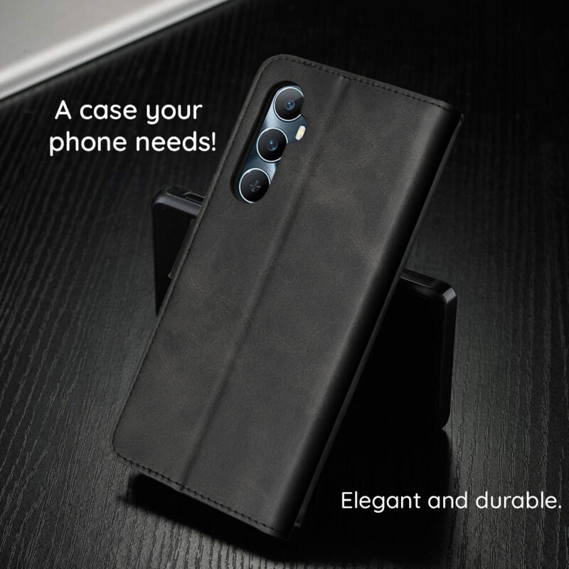 Husa 360 Samsung Galaxy S25 FE Techsuit Diary Book, negru